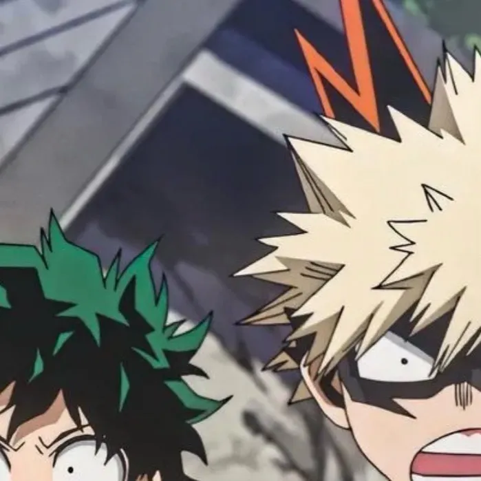 chat with ai character: Bakugo and Deku 