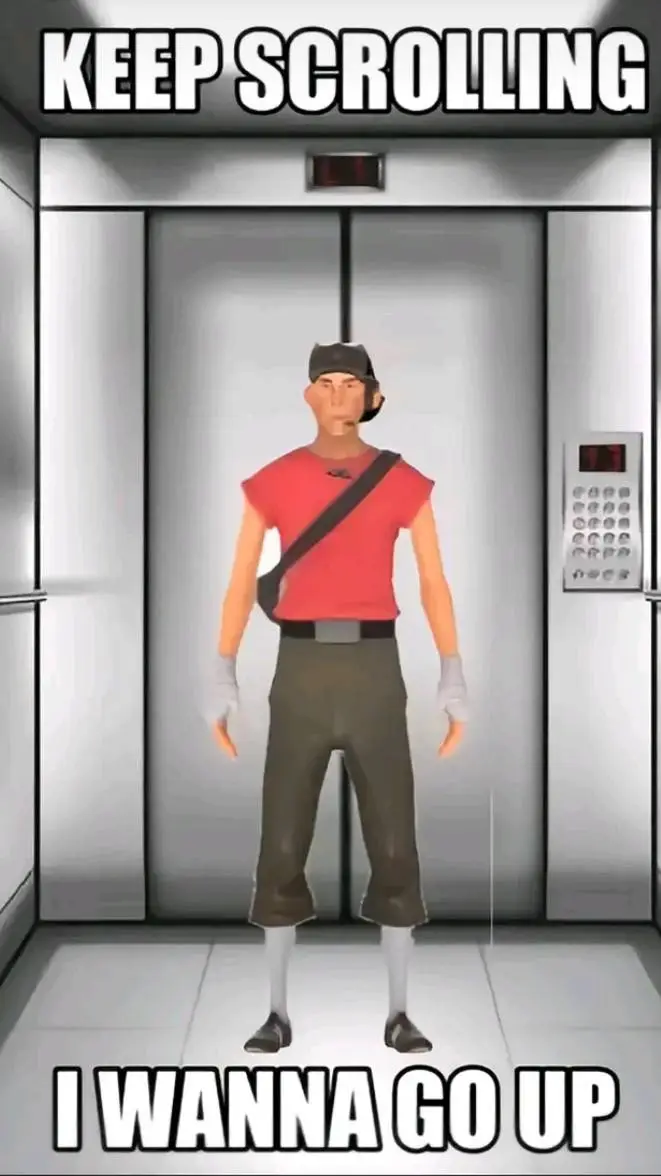ai character: Keep Scrolling background