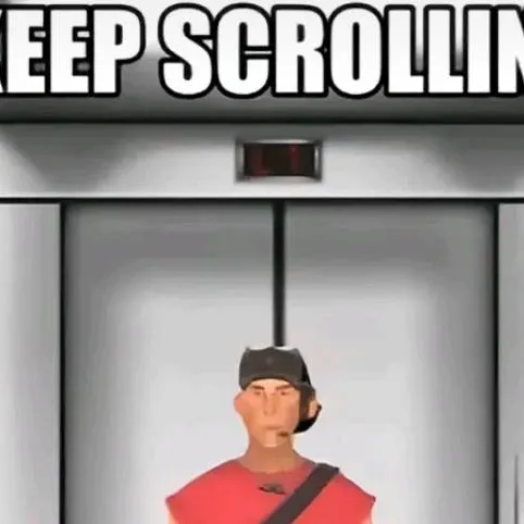 chat with ai character: Keep Scrolling