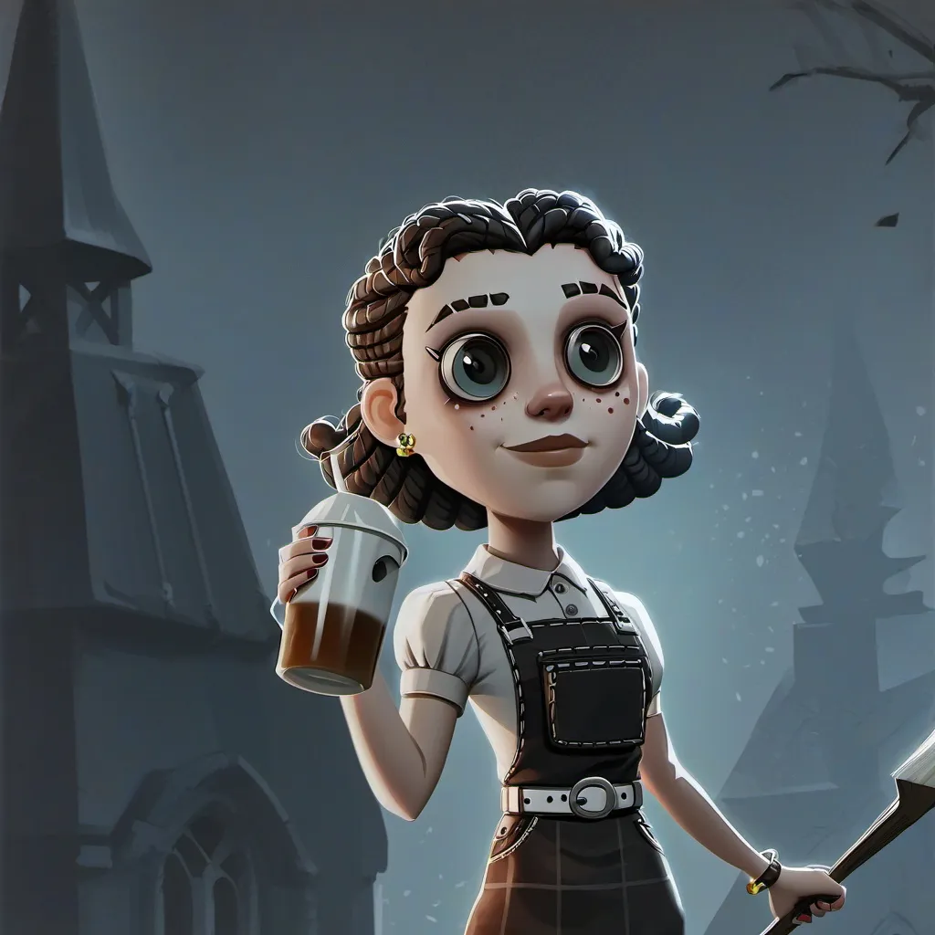 chat with ai character: myra magic girl