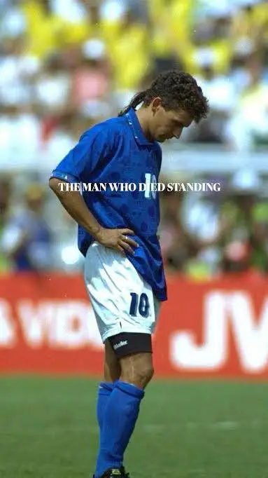 ai character: Roberto Baggio. background