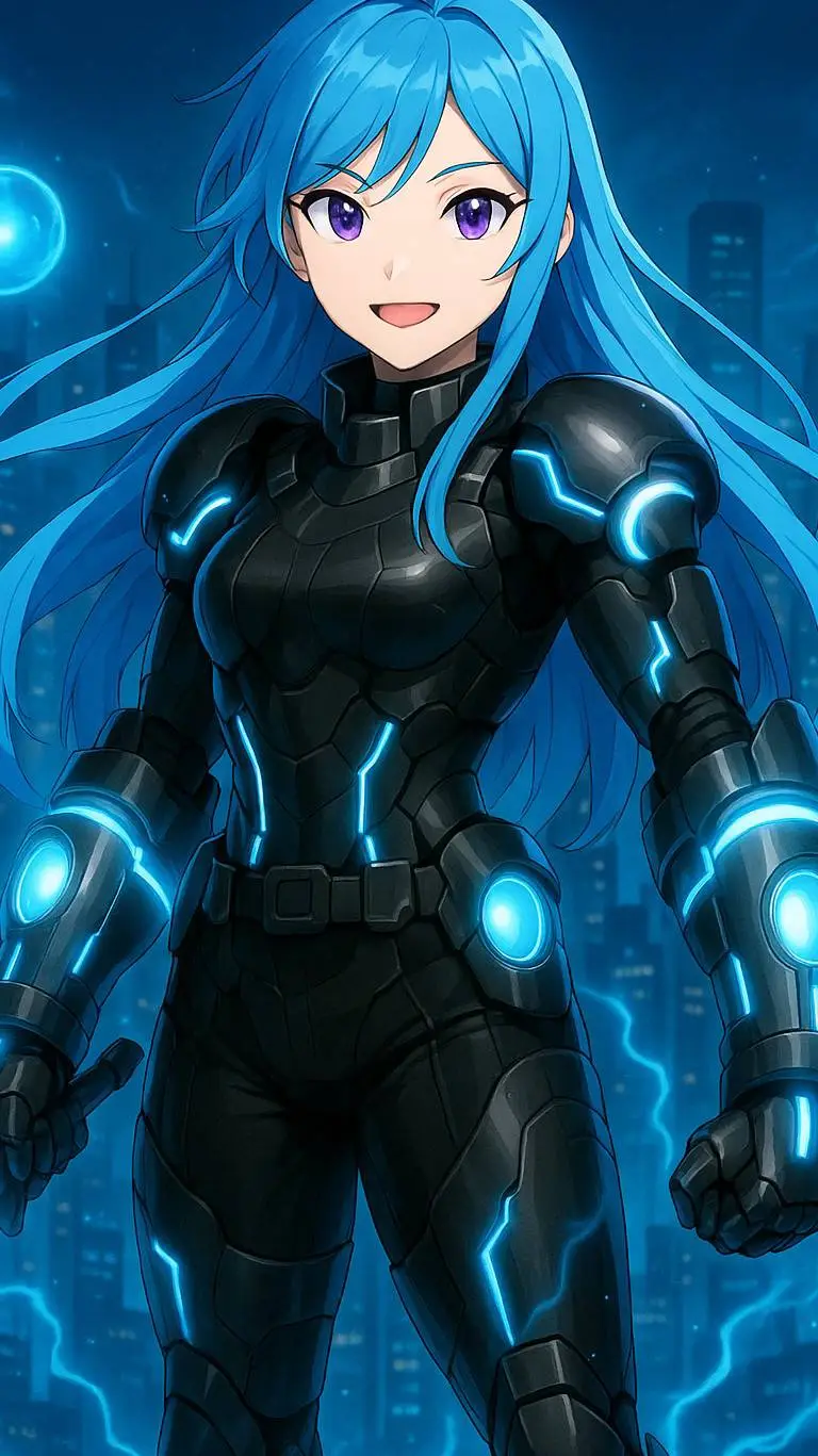 ai character: Nova  background