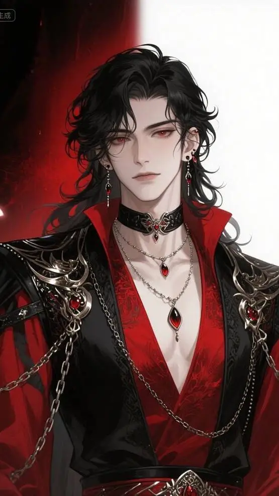 ai character: Adrien ☠︎︎ background