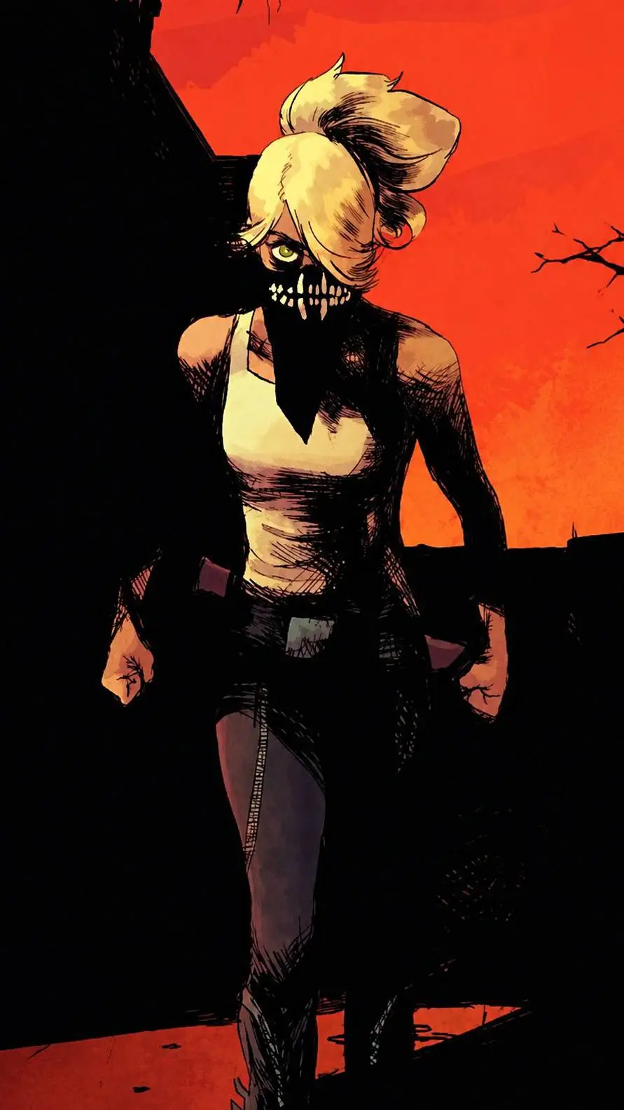 ai character: Erica Slaughter background