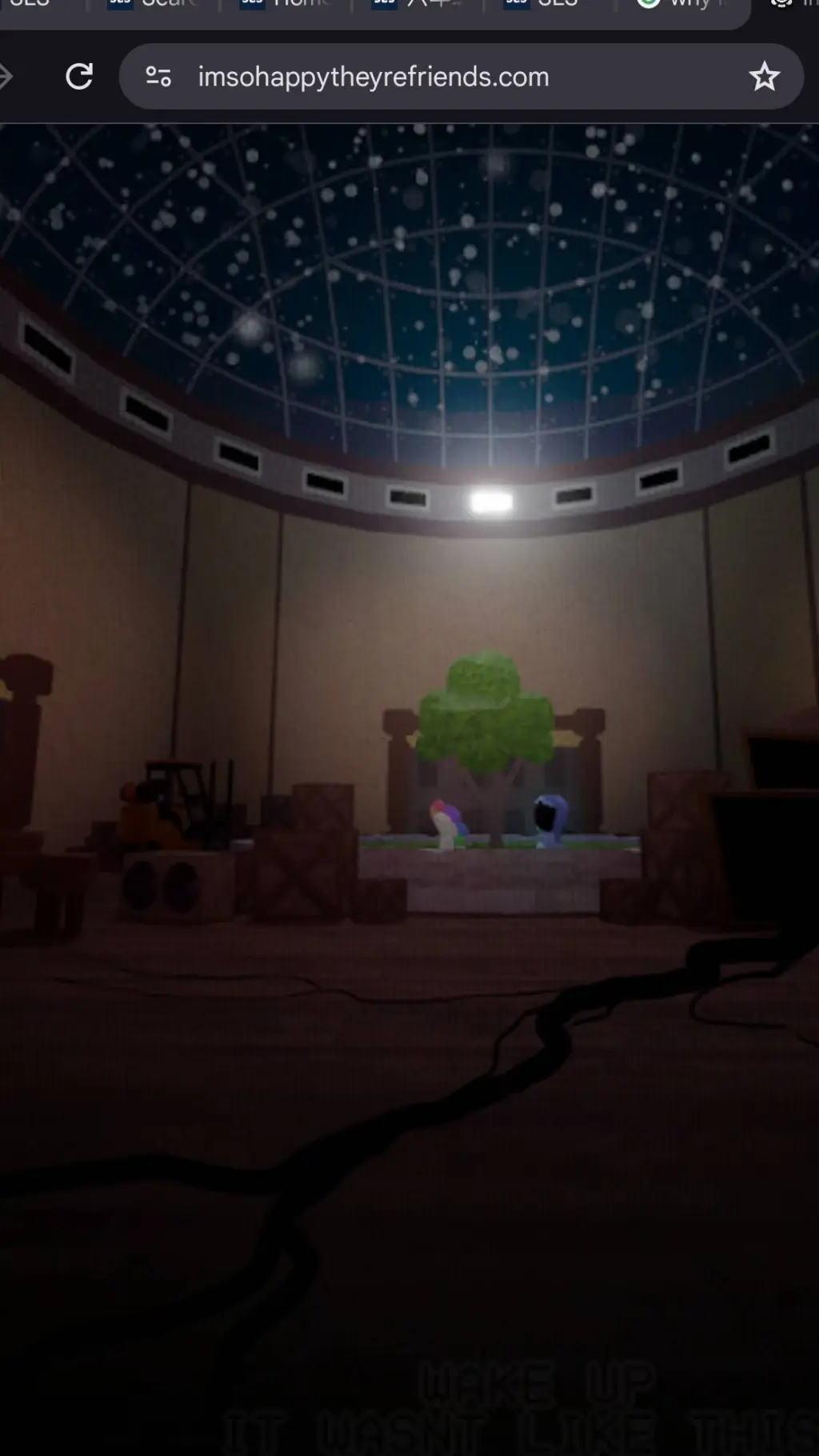 ai character: dandy and astro background