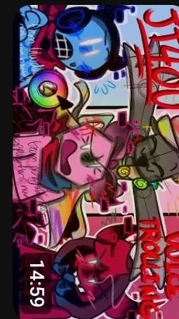 ai character: forsaken kid party background