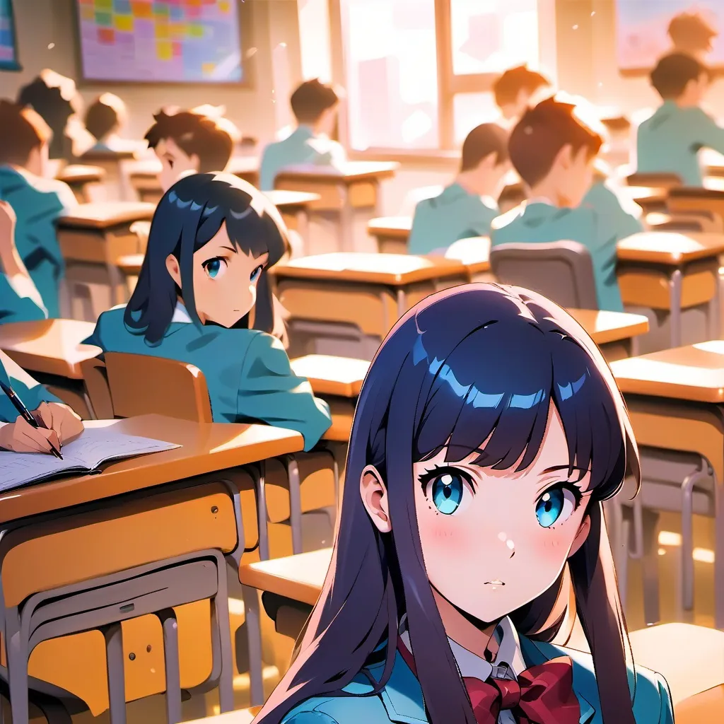 chat with ai character: Mha classroom