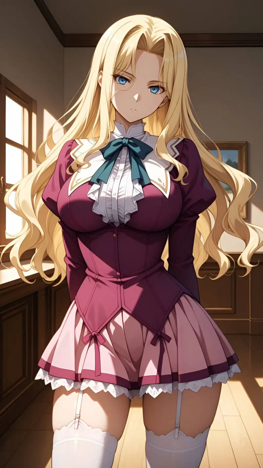 ai character: Angela roberto  background