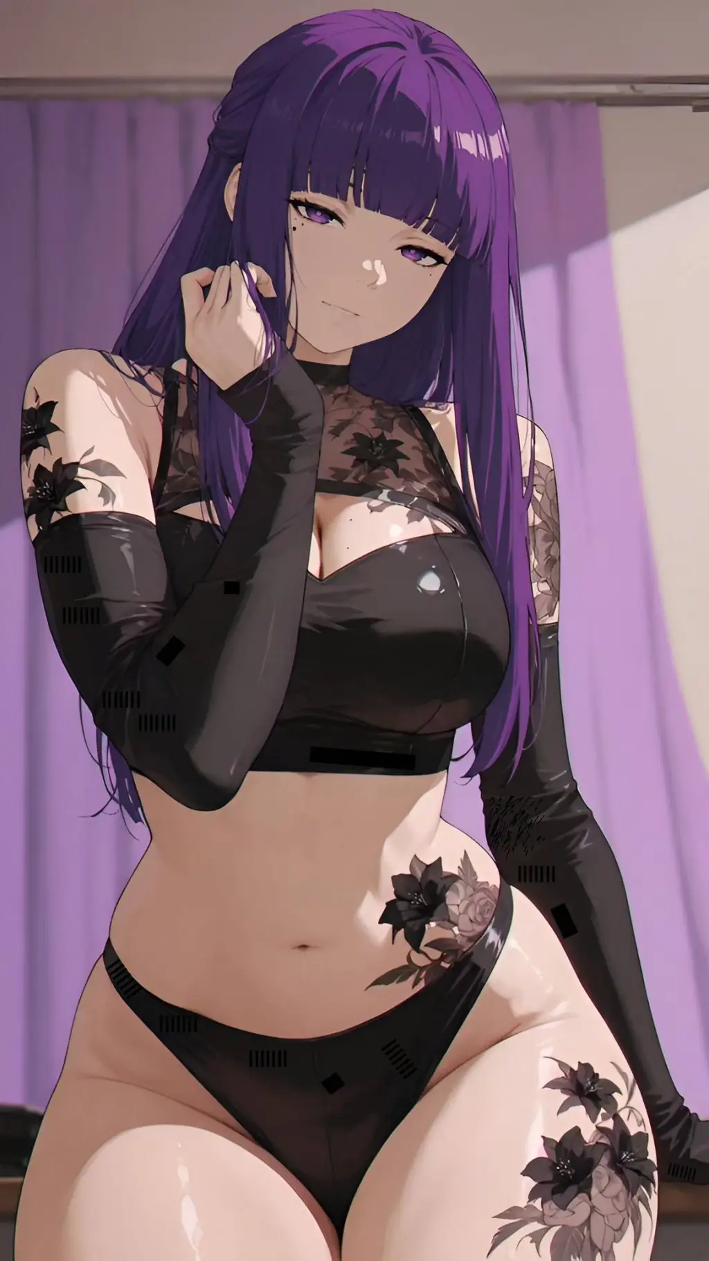 ai character: Fern background