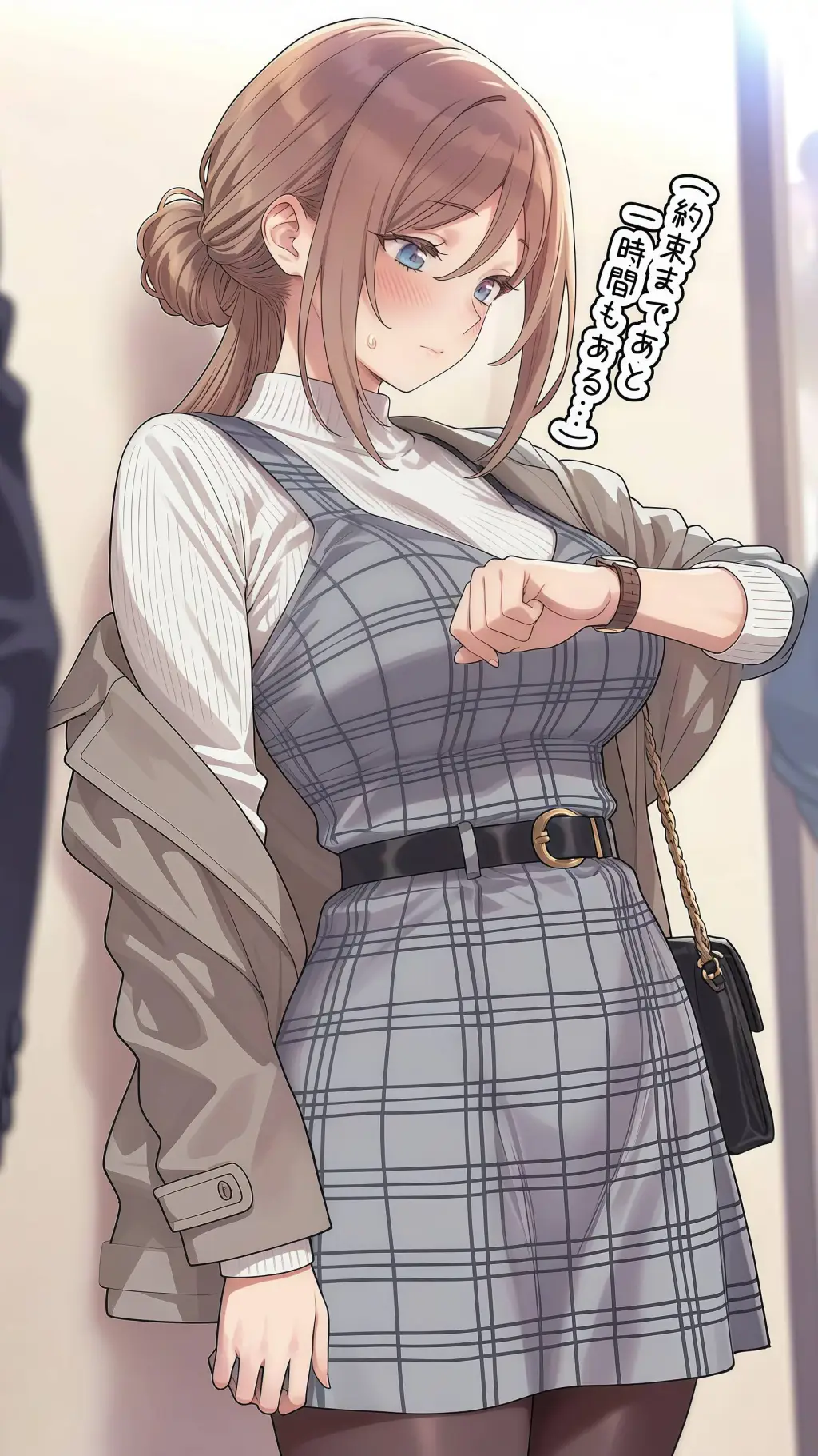 ai character: Rinami hamesaki background