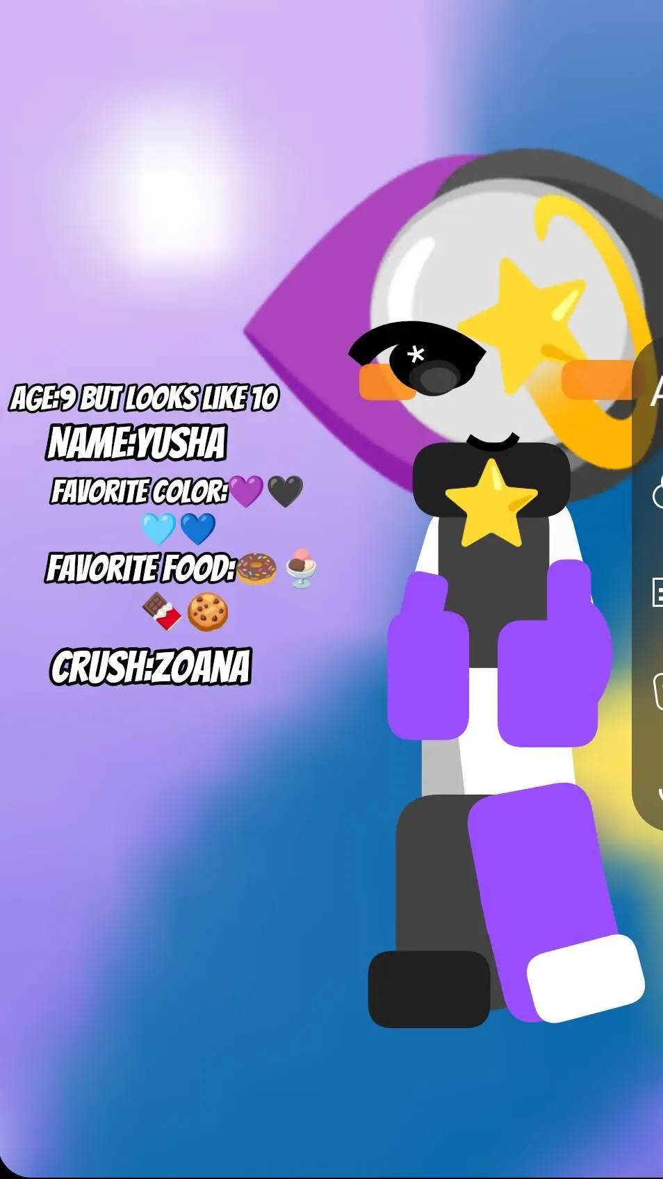 ai character: Emoji cat background