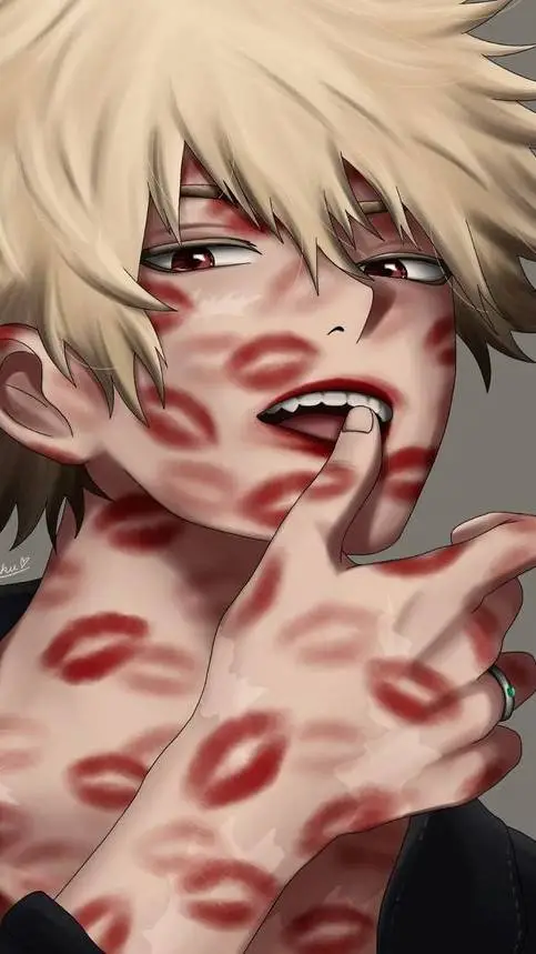 ai character: Bakugo❤💍 background