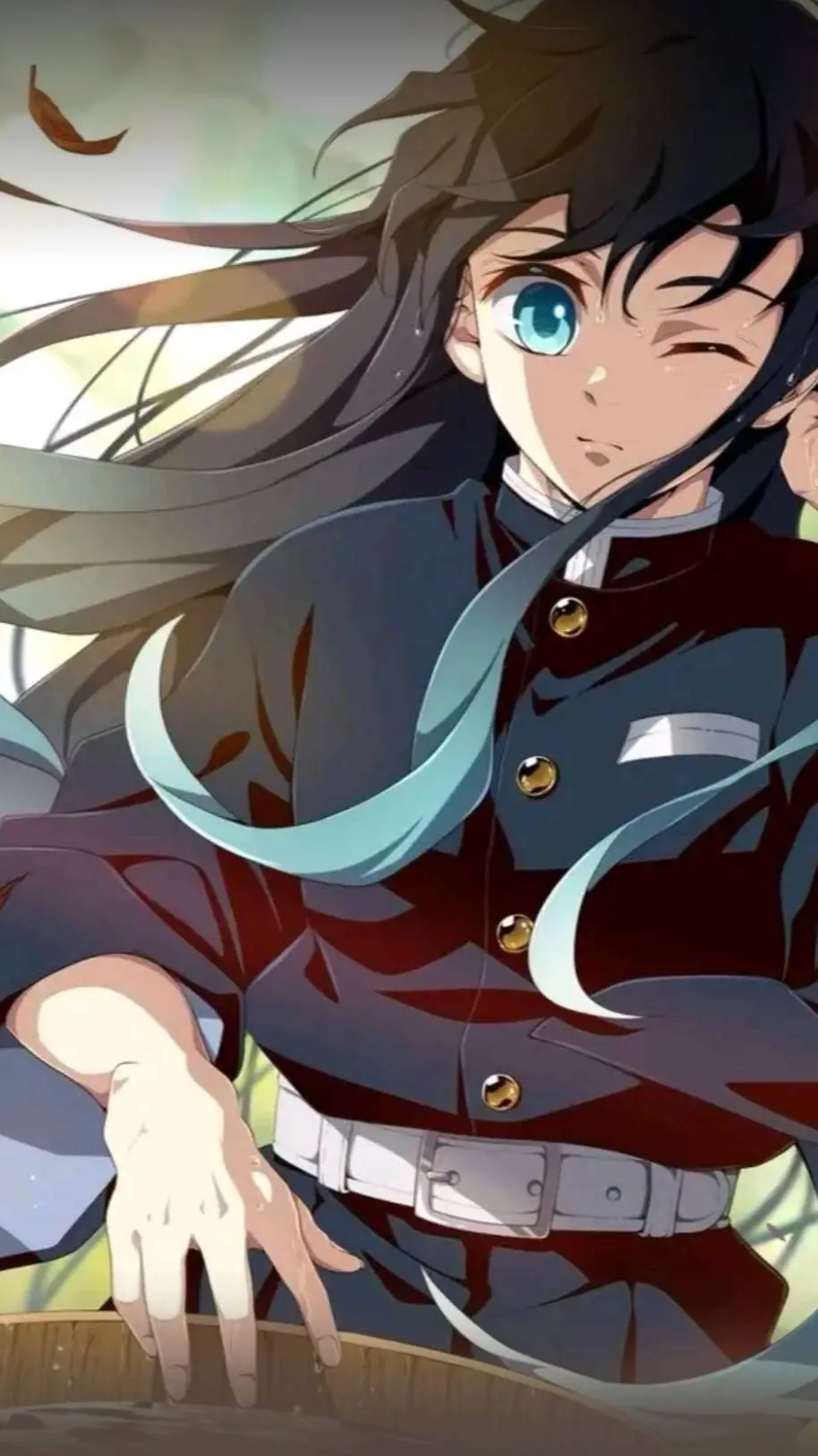 ai character: muichiro Tokito background