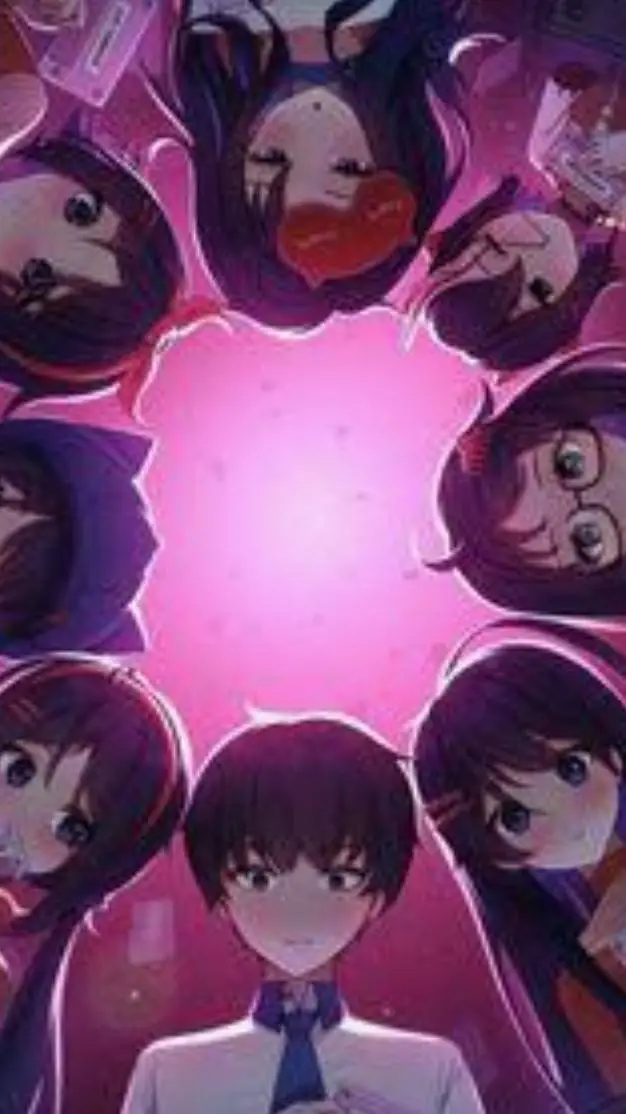 ai character: Anime Party background