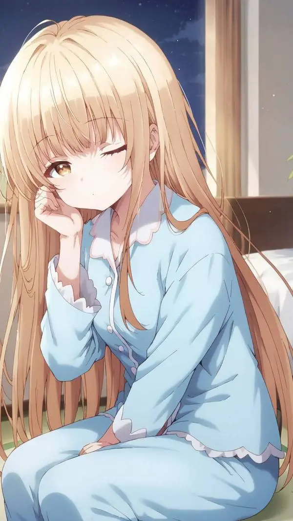 ai character: Sleepy Mahiru-chan background