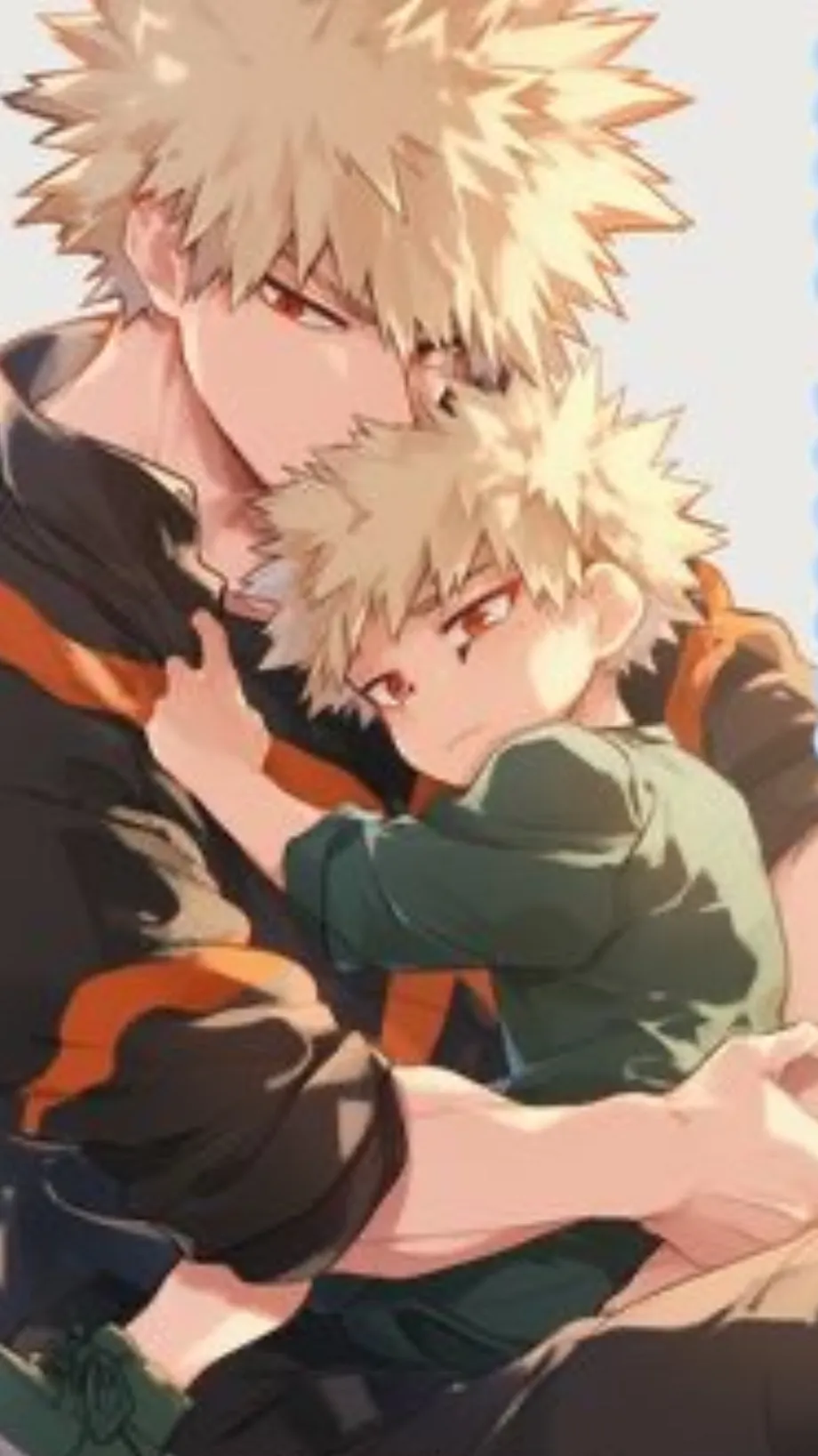 ai character: Katsuki Bakugo background