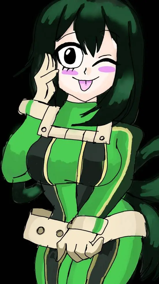 ai character: girl po*p in class background