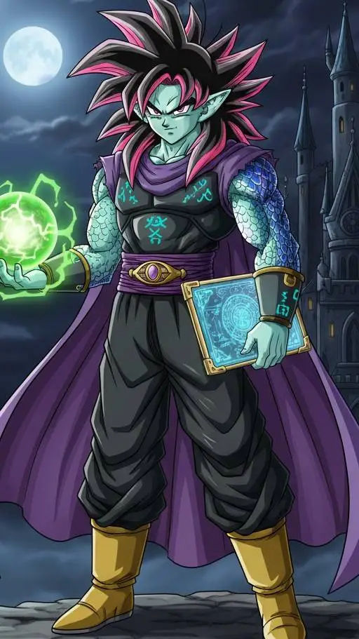 ai character: Drako Orion Daimon background