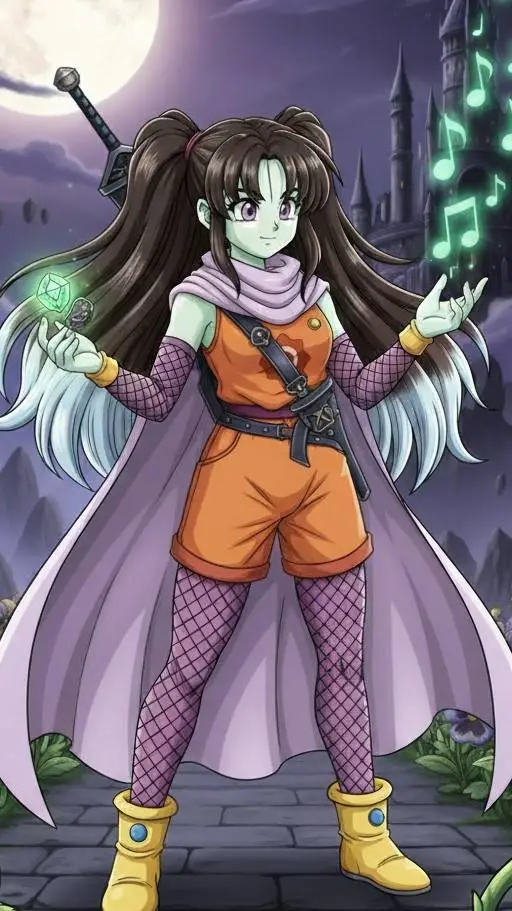 ai character: Panzy Luz Daimonji background