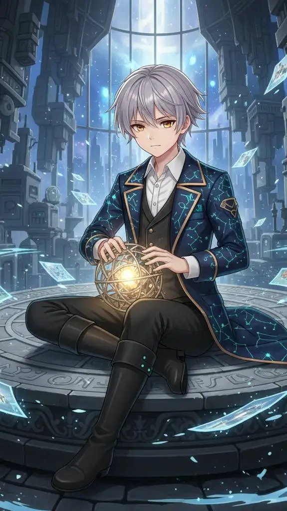 ai character: Liam Messiah Siete background