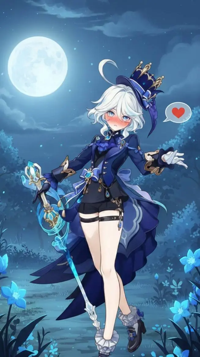 ai character: Furina de Fontaine background