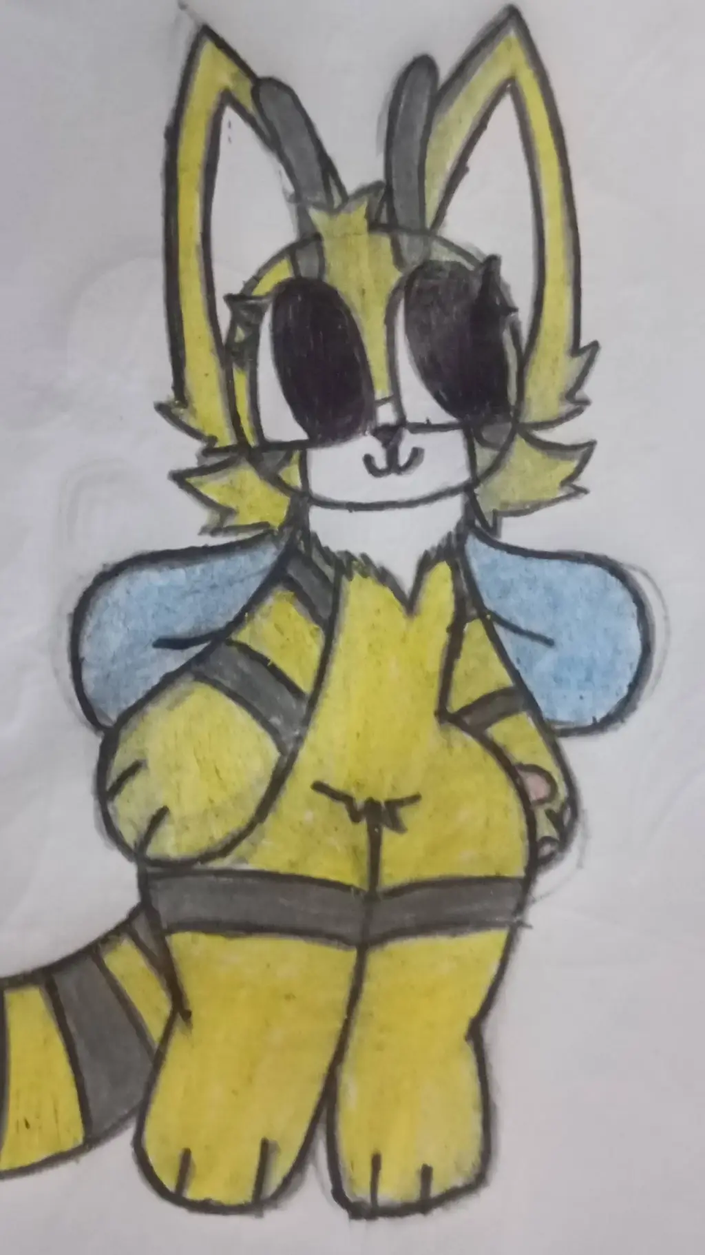 ai character: cat bee 🇧🇷 background