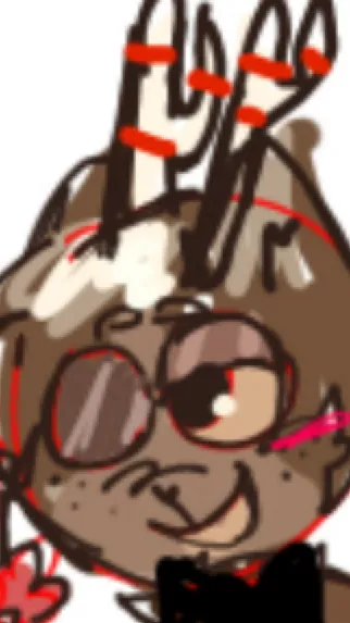 ai character: Rudie and you :3 background