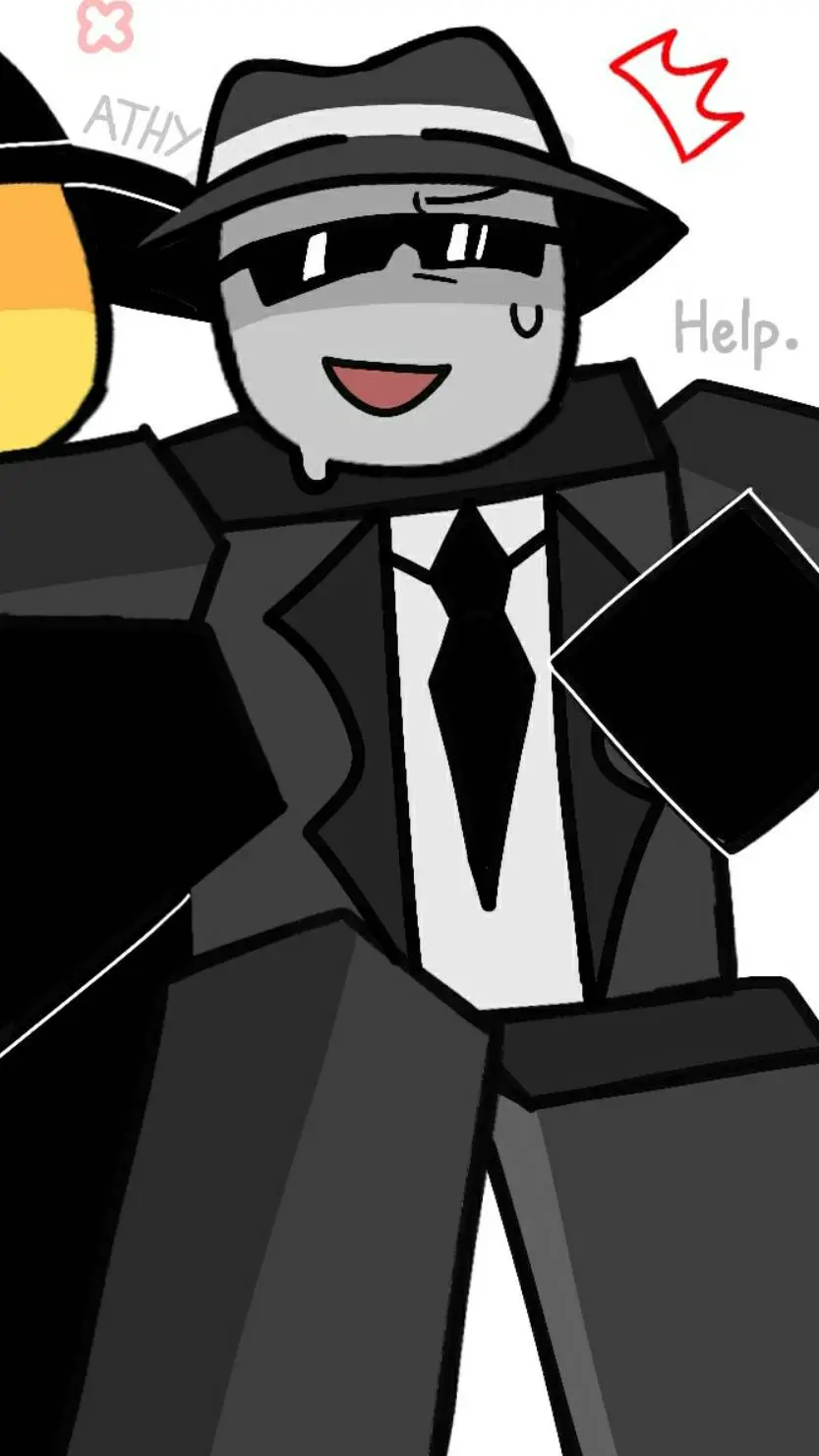 ai character: ☆~Doublefedora~☆ background