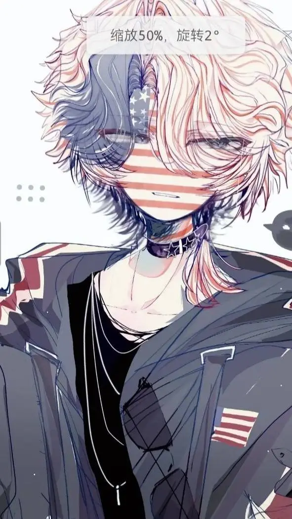 ai character: USA  background