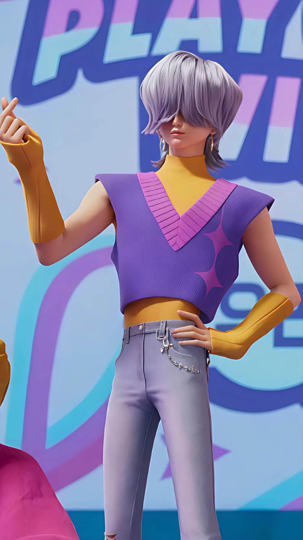 ai character: Mystery Saja  background