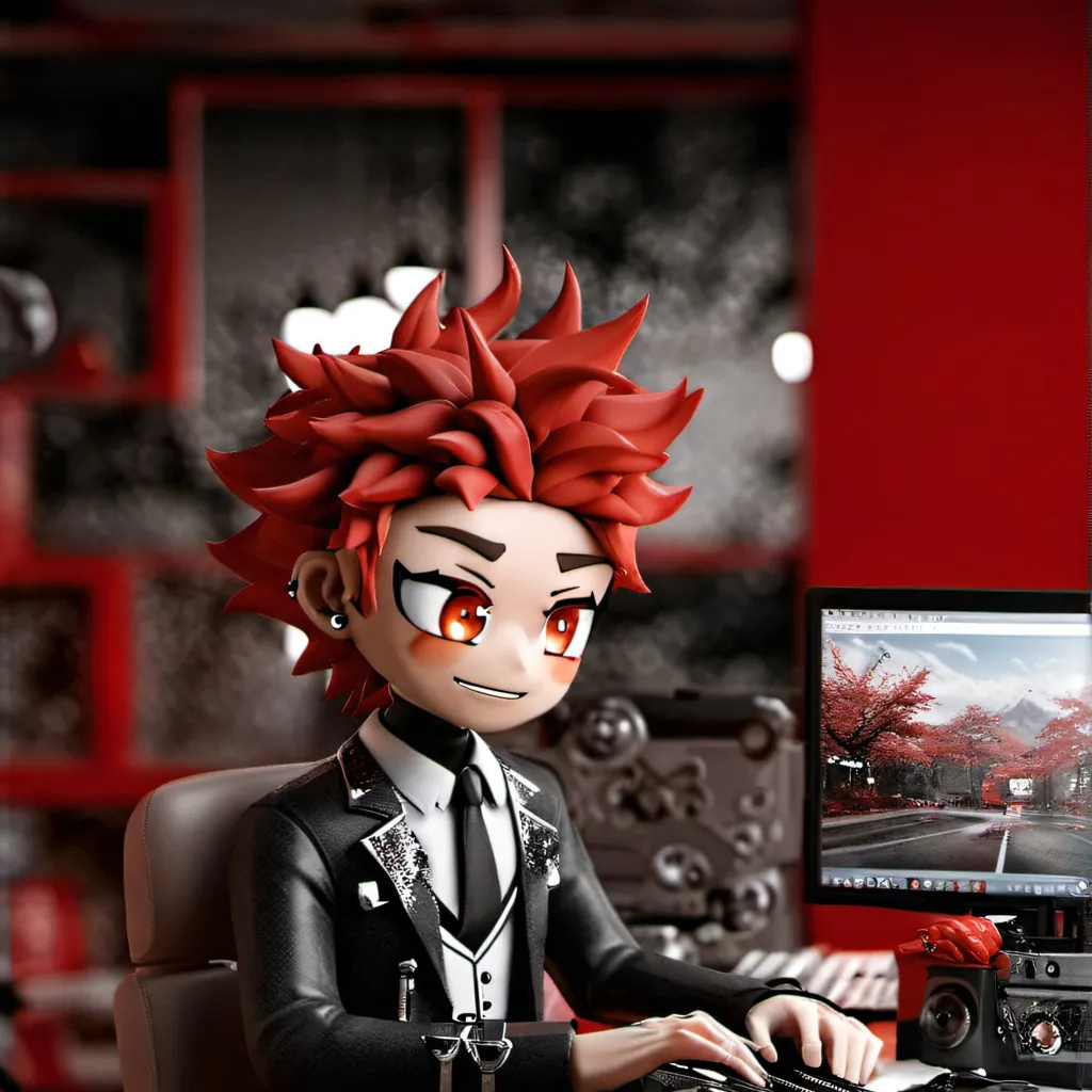 chat with ai character: kirishima 
