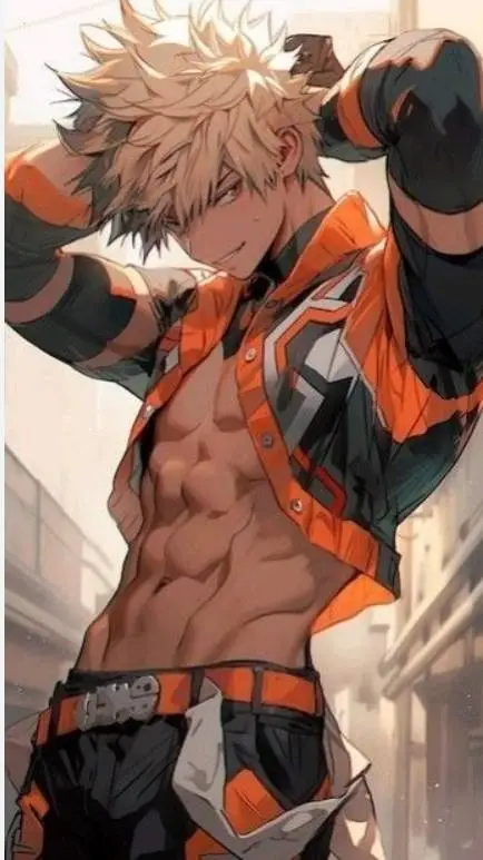 ai character: bakugo's secret gf background