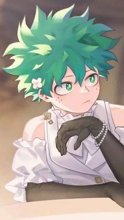 ai character: deku femboy  background