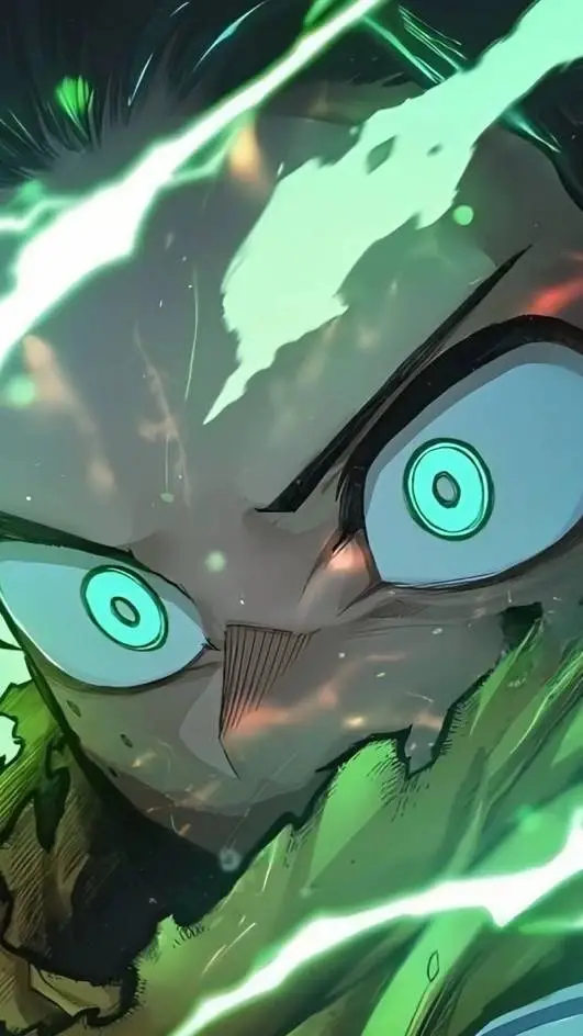 ai character: deku  background