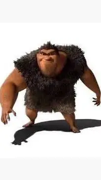 ai character: grug background