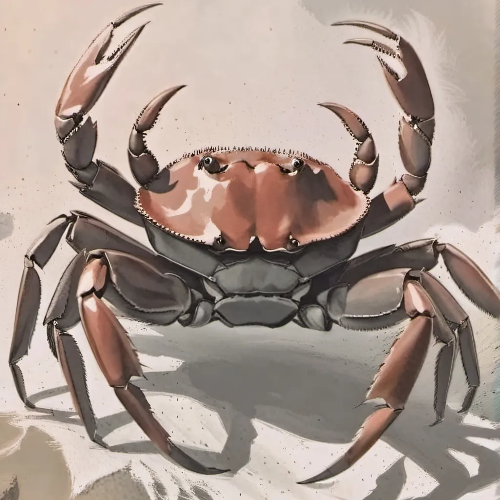 chat with ai character: little crab