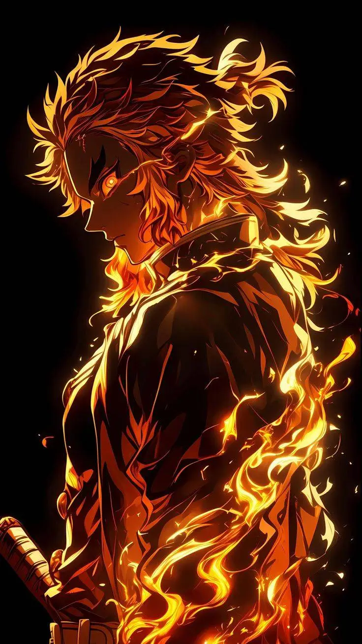 ai character: Rengoku background