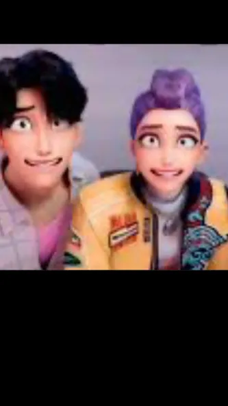ai character: k-pop demon background