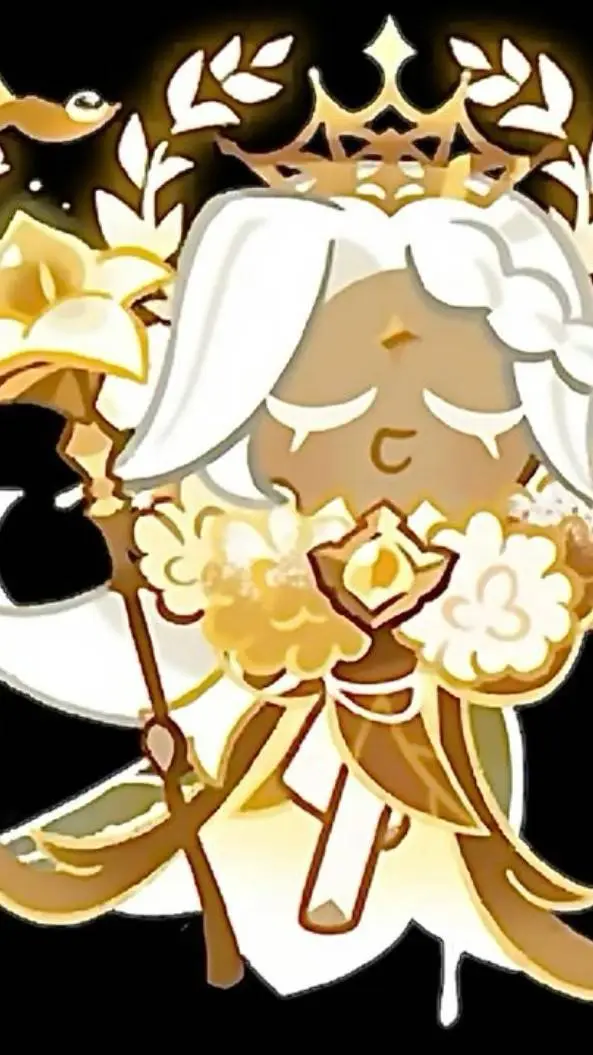 ai character: Mystic gold pvc background