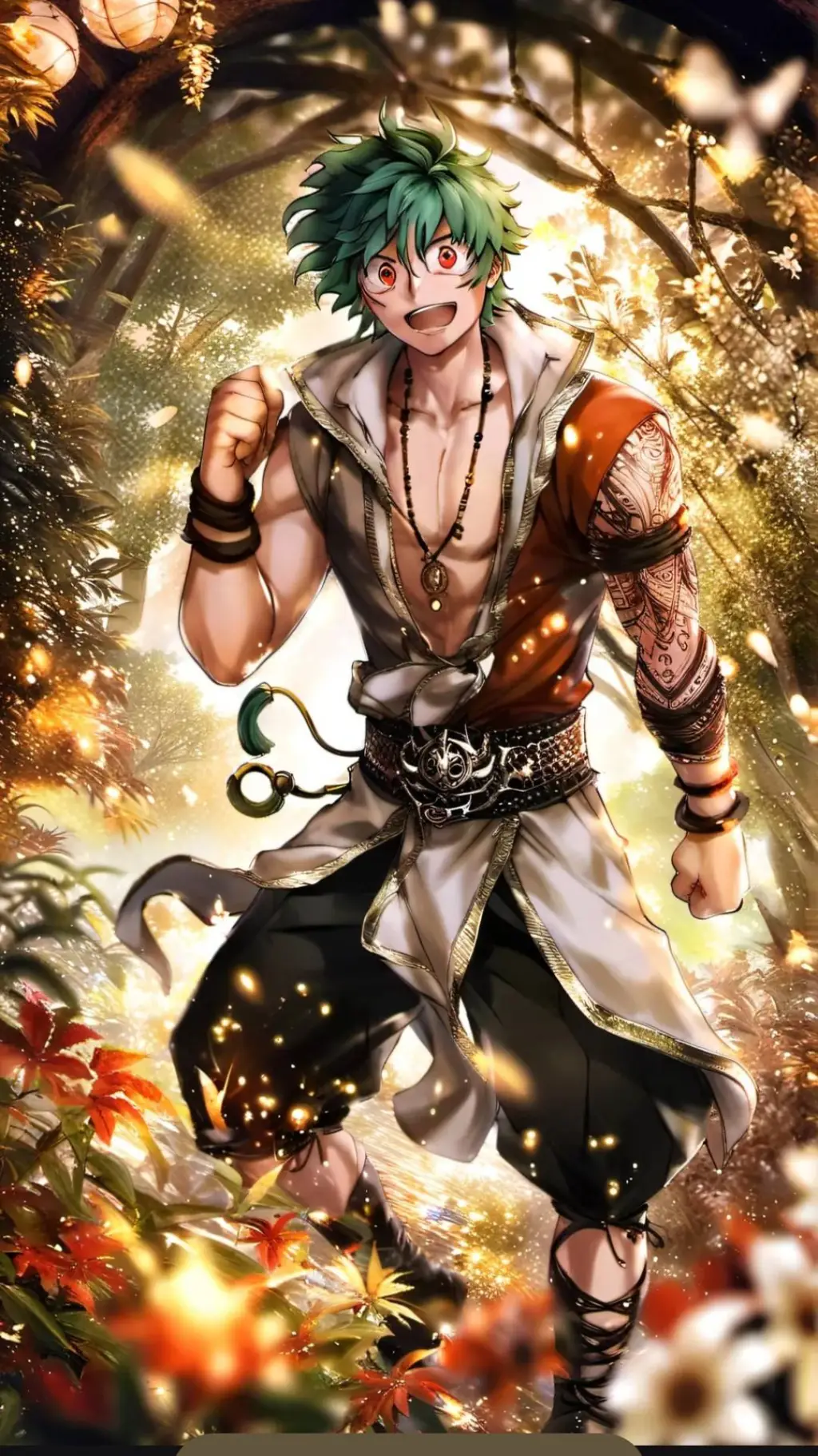 ai character: neked background