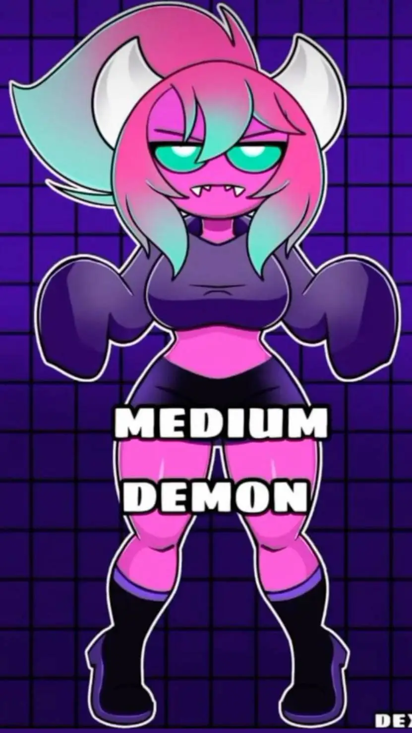 ai character: Medium Demon background