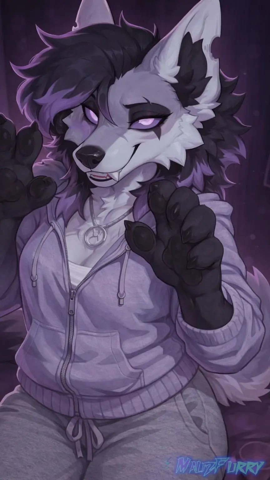 ai character: Delilah  background