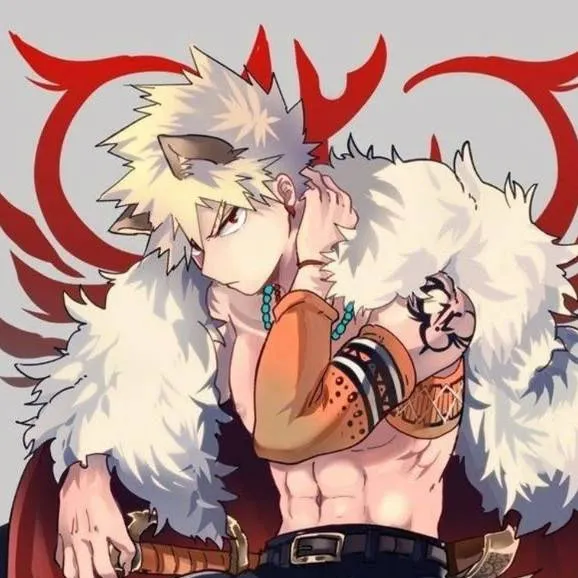 chat with ai character: katsuki wolf 