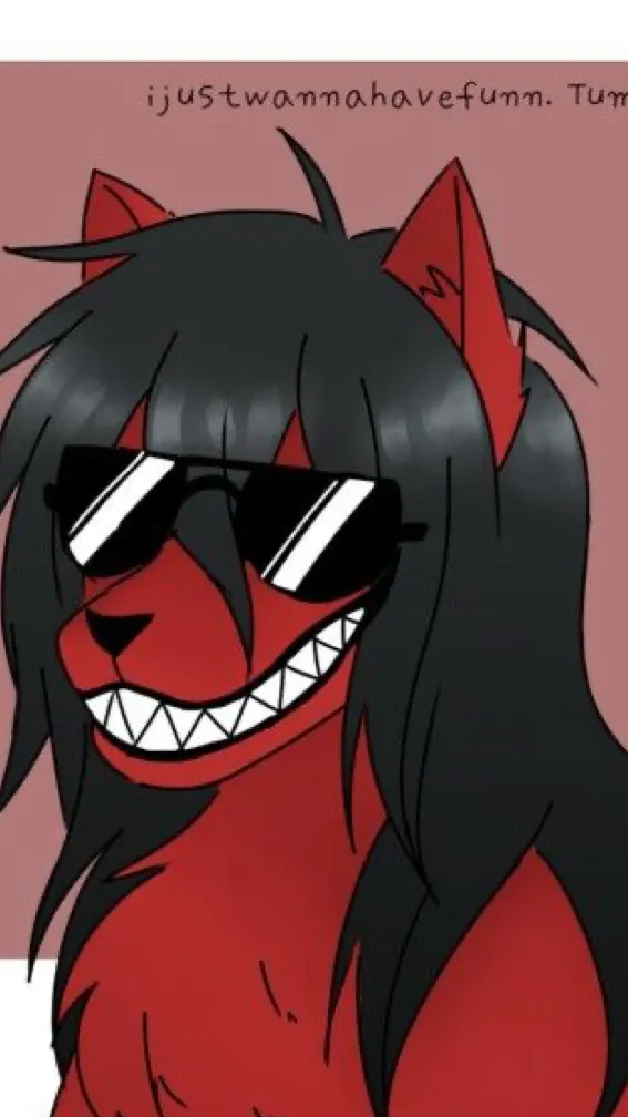 ai character: Smile dog art background