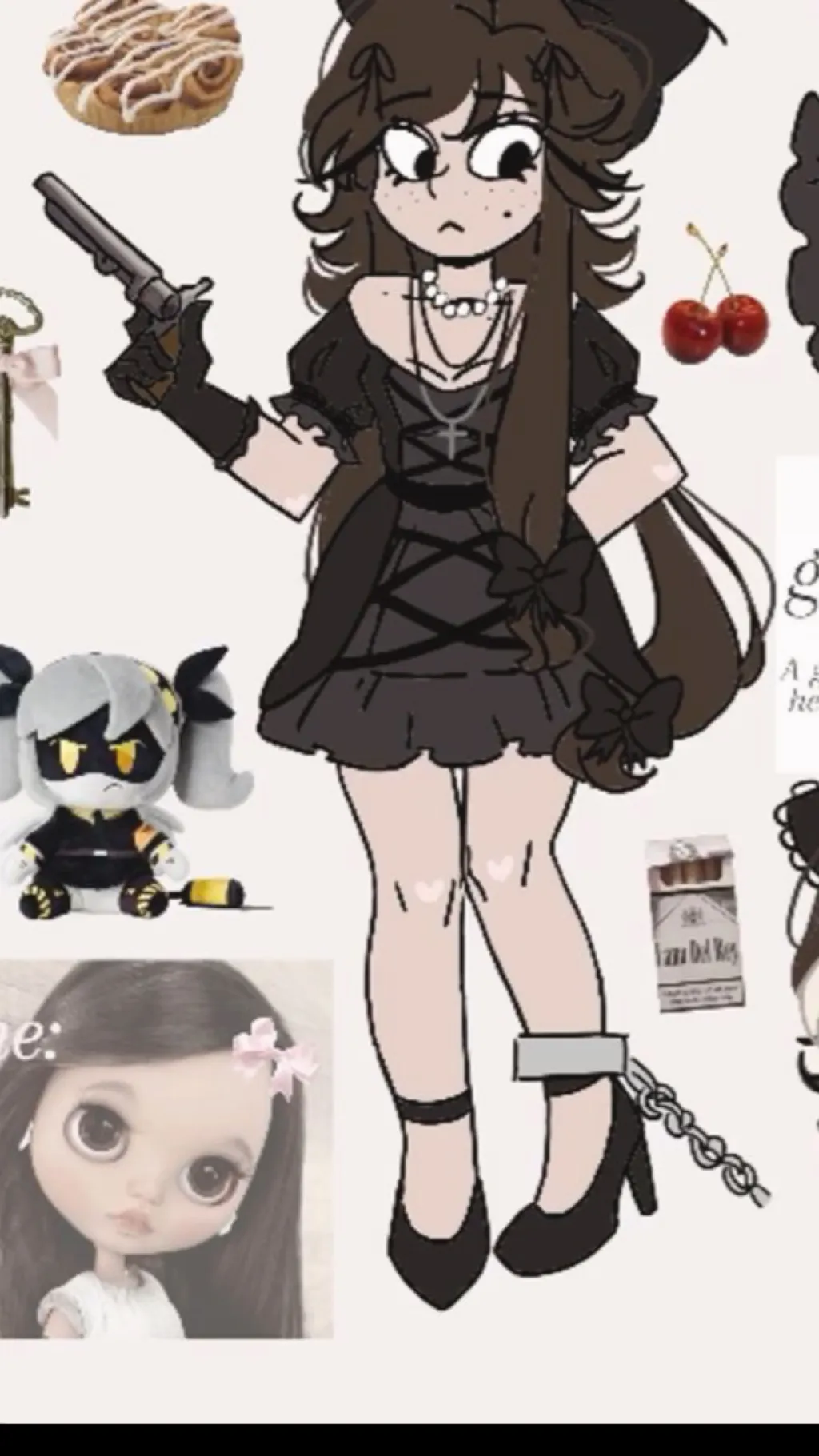 ai character: Tessa James Elliot background