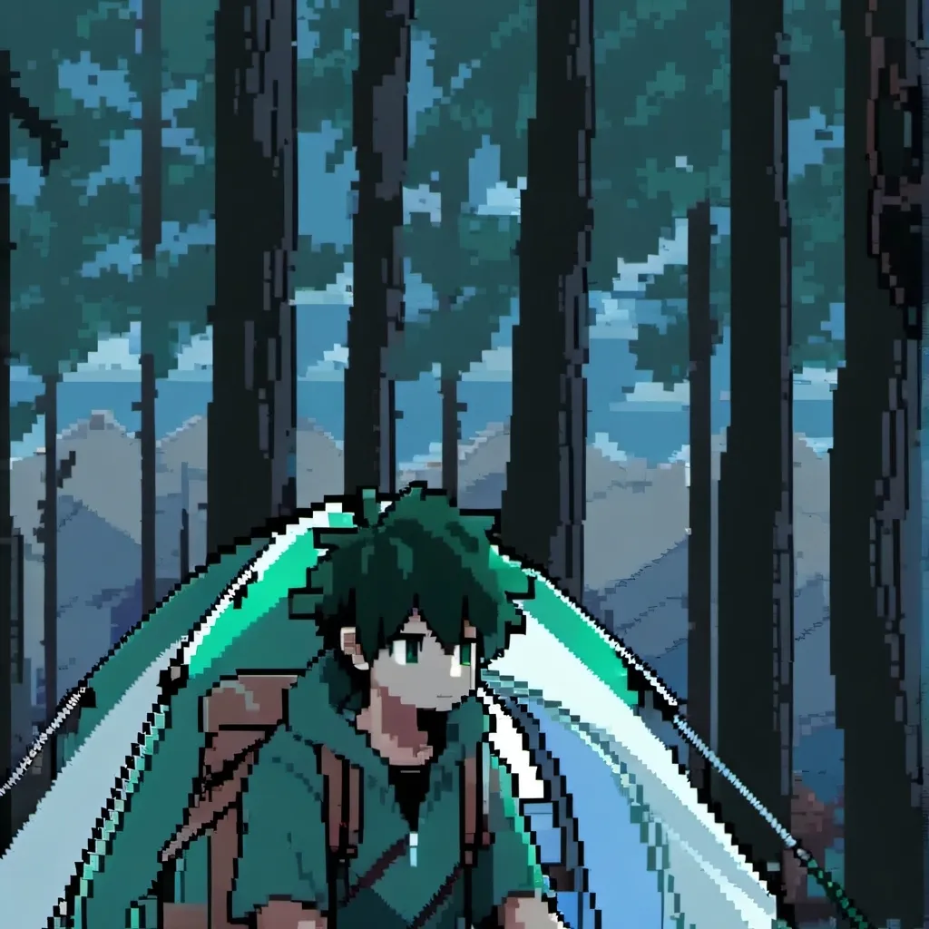 chat with ai character: MHA camping (2)