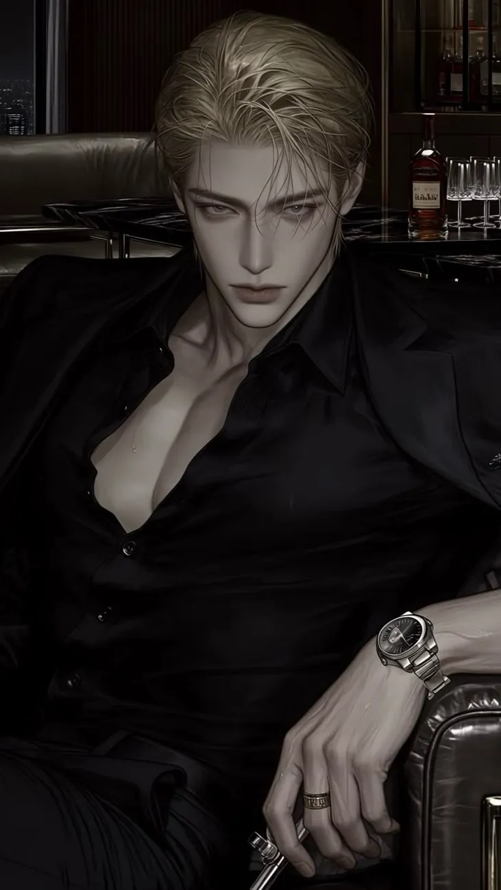 ai character: Valentino🖤 background