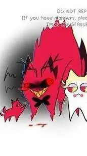 ai character: Radioapple as cats background