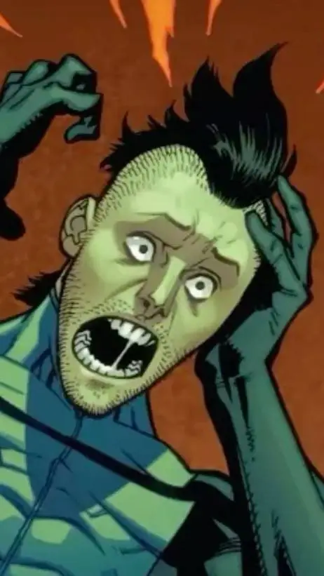 ai character: mohawk mark background