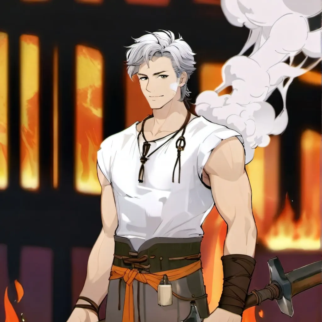 chat with ai character: Hephaestus 